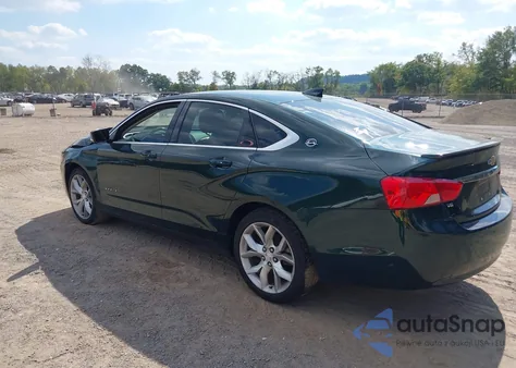 2015 Chevrolet Impala 2Lt из США, поврежденный, VIN 2G1125S38F9254212